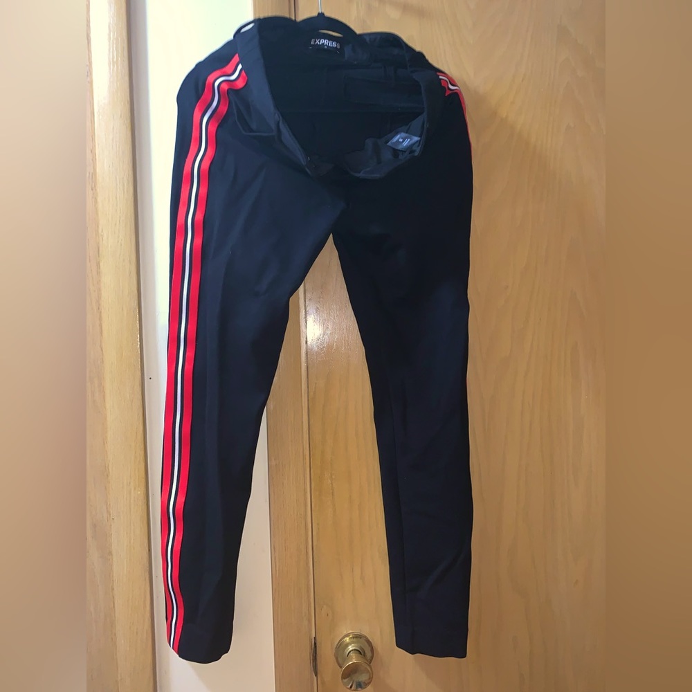 Stripe Black pants